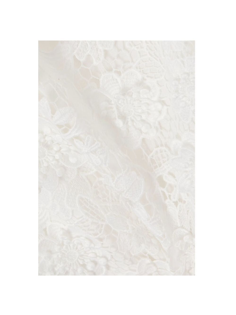 NWT ZIMMERMANN Raie Guipure Lace Mini Dress Ivory Size 3/US 10-12 - Picture 5 of 8